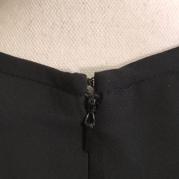 Liz Claiborne Night Black Beaded Formal Top, size 16 - Picture 7 of 11